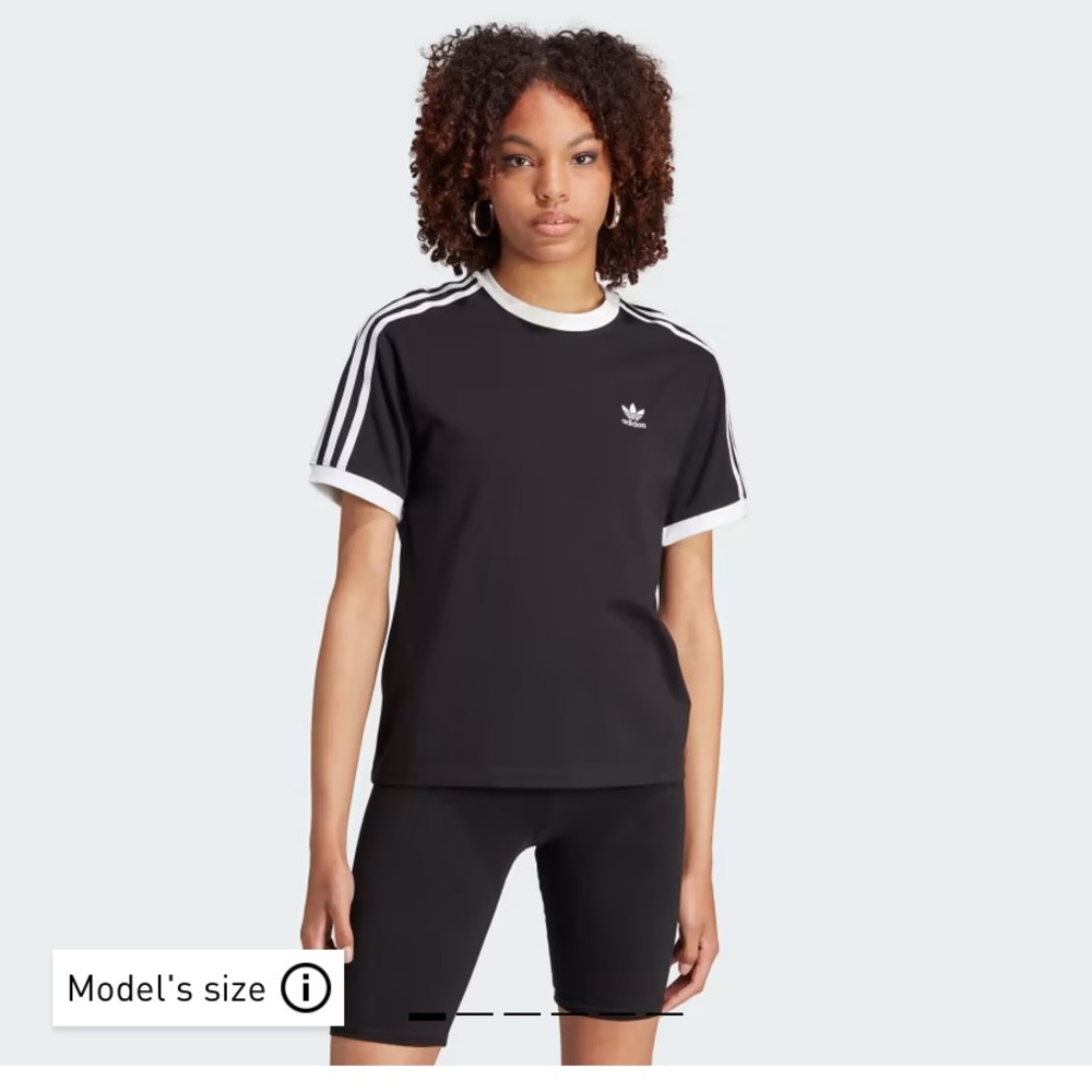 Adidas women’s ringer tee